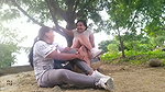 I meet a stranger in the park and we begin to care for each other