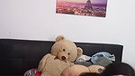 I masturbate my pussy in lingerie