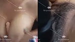 I jerk off with my tits and end up with a squirt
