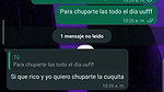 I have a very hot conversation with my friend from college
