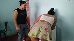 I had lesbian sex with the owner of the neighborhood, due to damage to equipment