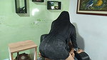 I give my stepsister a delicious oral in her office