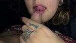 I give my stepbrother a delicious blowjob until he cums in my mouth