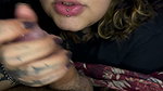 I give my stepbrother a delicious blowjob until he cums in my mouth