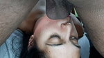 I fuck my stepsister’s mouth with my cock
