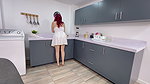 I FUCK MY STEPMOM’S FRIEND IN THE KITCHEN I MAKE HER HAVE AN ORGASM WITH MY HUGE COCK