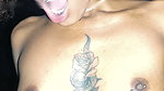 I fuck a black girl expert in deep throat, she takes my milk