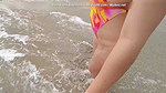 I find a lonely girl on the beach and she sucks my cock