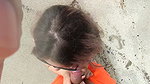I find a lonely girl on the beach and she sucks my cock