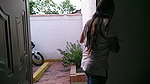 I earned the position of gardener, thanks to my skills