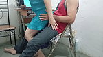 I don’t let my stepbrother work to give him a sexy blowjob on his dick