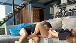 I didn’t think my stepsister would accept the challenge of sucking my cock