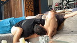 I didn’t think my stepsister would accept the challenge of sucking my cock