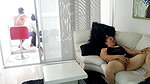 I catch my horny stepmother masturbating