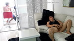 I catch my horny stepmother masturbating