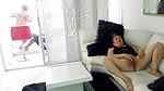 I catch my horny stepmother masturbating