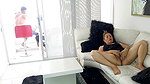 I catch my horny stepmother masturbating