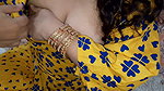 Sexy Bhabhi Intentionally Showed Her Bra Strip to Brother-in-law