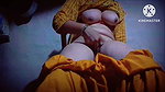 Nice Hot Girl Playing with Her Big