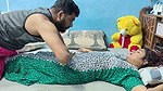 Mallu Wife Pussy Rub and Kissing with Boobs Press and Kiss Romance by Husband