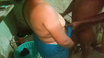 Indian village couple bathing sex video
