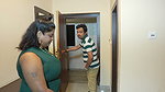 Hotel Manager Having Fun with Girl Customer