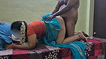 Hot Body Cheating Desi Aunty in Saree Blouse