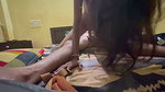 Desi College Couple in College Uniform Hot Cowgirl Ride with Big Tits & Big Cock Village Hardcore