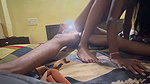 Desi College Couple in College Uniform Hot Cowgirl Ride with Big Tits & Big Cock Village Hardcore