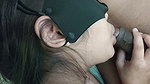 Cute Indian Girl Blowjob Black Dick Cum on Face