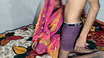 Beautiful Big Boobs Indian Bhabhi Doggystyle Fucking and Cumshot on Ass