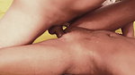 Aman Put His Cock in Sanjana’s Mouth on His Bed