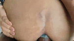 Arab Wife treats her man to deep anal sex 1