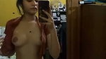 Beautiful Sexy Young Bengali GF Showing Pressing Boobs Fingering Masturbating 2 2
