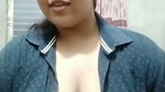 Bengali Sexy Tanker GF Teasing Showing Pressing Boobs 2