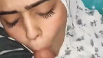 Cute Hijabi Arab Girl Taking Big Dick While sleeping 1