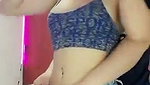 Cute young couple filming themselves 1