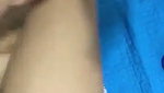 Draining cum inside her hairy asshole 1