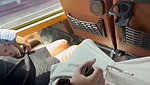 Hidden Lust Bus Dare – Boobs Open for Public to See and Blowjob in Bus! 1