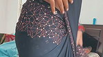 KAALI HOTTIEE BRALESS SEDUCTIVE IN SAREE SIDE BOOBS GLIMPSE 1