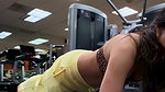 KUSHITHA KALLAPA CURVY FIGURE TEASE WORKOUT VIDEO HQ VIDEO 1