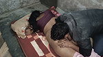 The younger brother-in-law extracted all the juices from his elder sister-in-law’s pussy and drank the