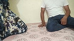 Tenant grabs and fucks the landlord’s stepdaughter who came to collect the rent, desi xxxx Hindi sex