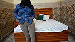 Sexy Indian milf in tight with big ass
