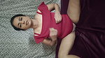 Season 305. Desi Young bhabhi pressing her big boobs