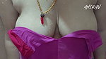Red Bra Huge Boobs Review and Forplay With Her Boyfriend