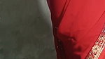 My bald stepbrother wants to fuck me in red saree