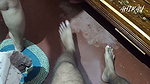Indian Desi Village Girl and Boy Forplay. Yellow Petticoat view Ass and Vulva