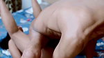 Husband gives his wife his big cock in his mouth