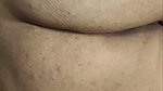 Fucking s wife arsa from behind, fucking her fluppy shaved pussy